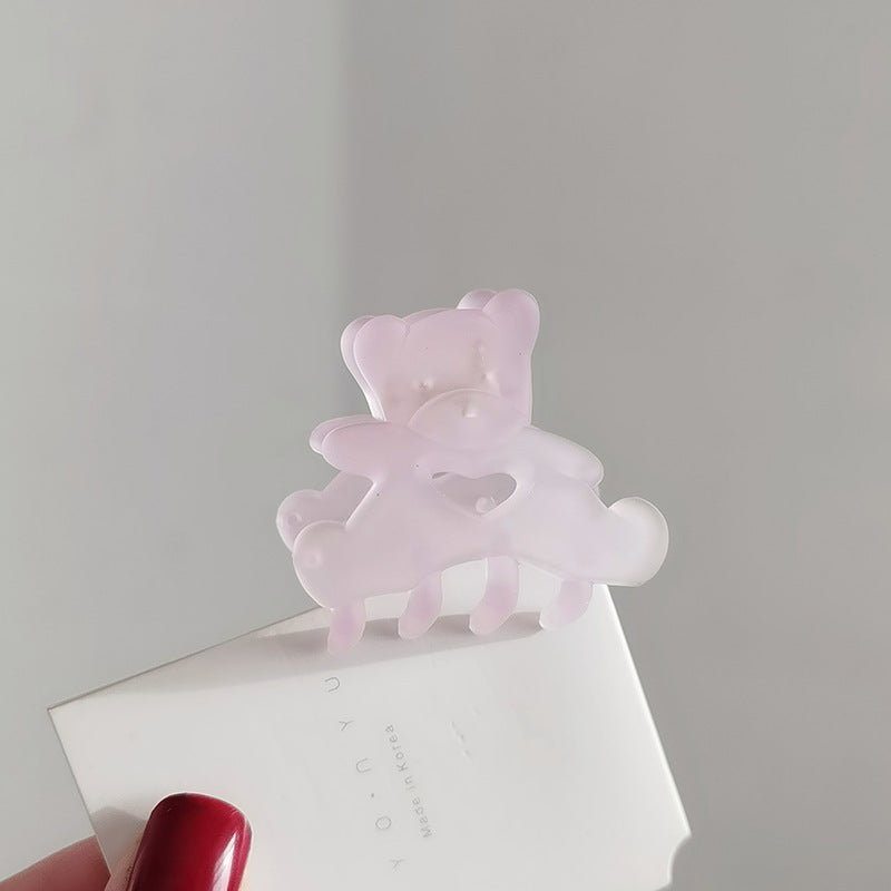 Korea cute sweet bear clip headgear-Korea Cute Sweet Bear Clip Headgear-shopluxelook.store