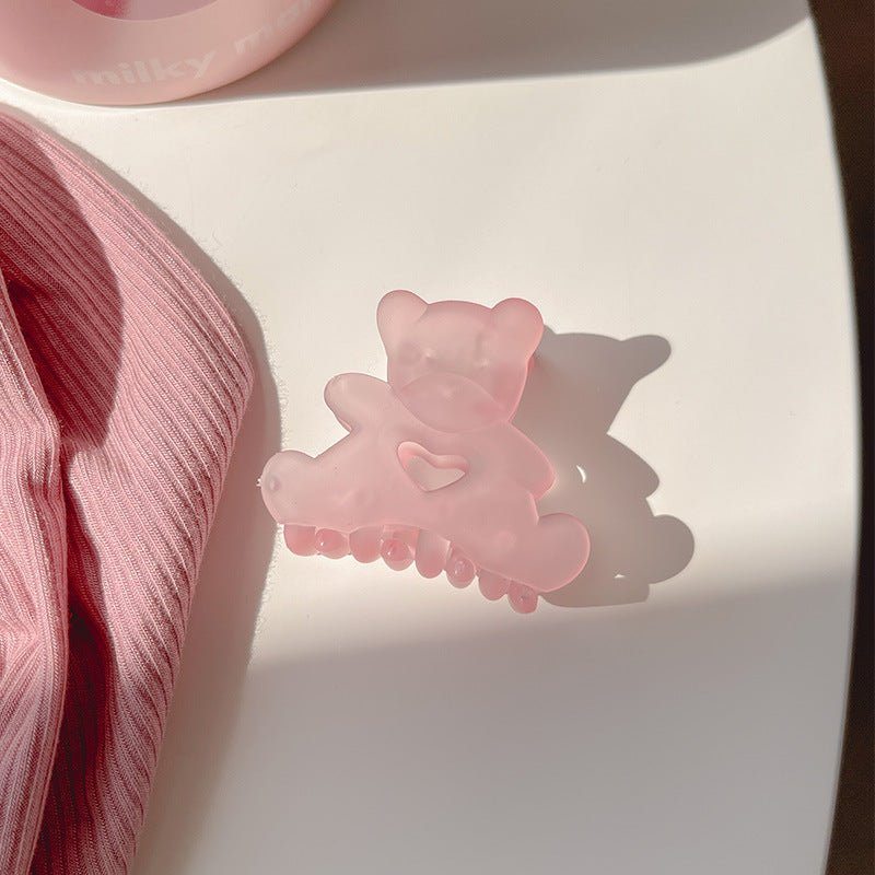 Korea cute sweet bear clip headgear-Korea Cute Sweet Bear Clip Headgear-shopluxelook.store