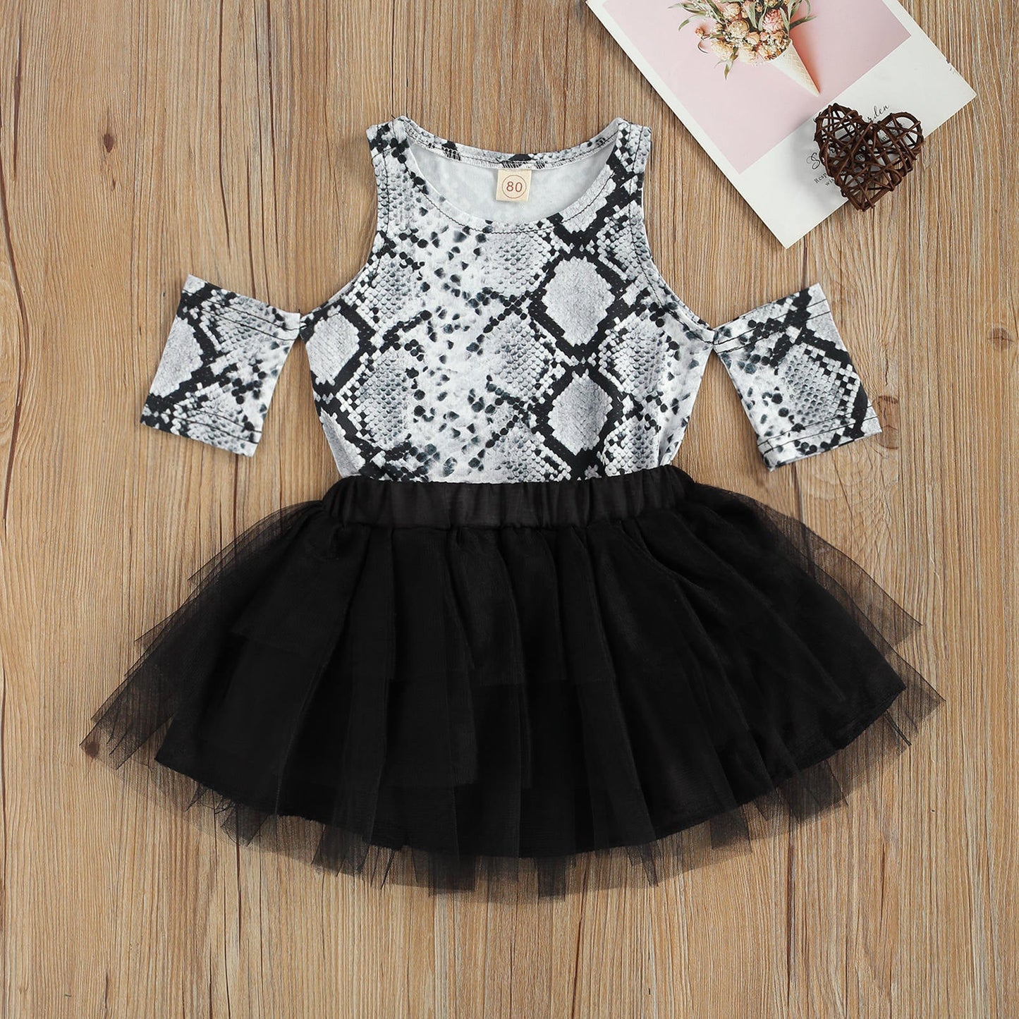 Leisure Style Infant Kids Girls Outfit Summer Snakeskin-shopluxelook.store