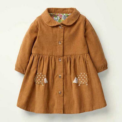 Little Kids Girls Autumn Children's Dress Baby-shopluxelook.store