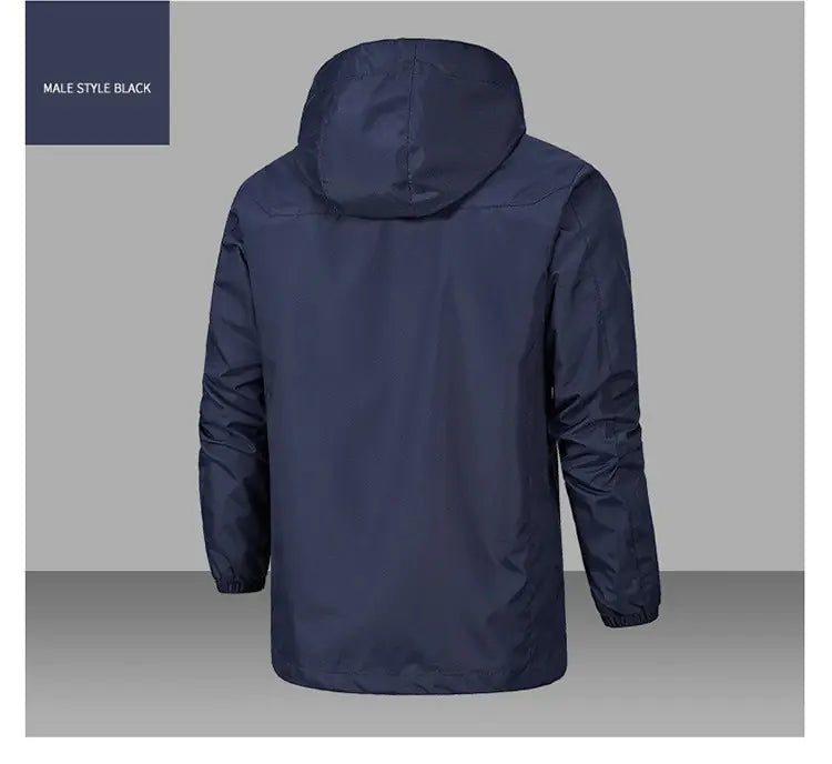 Men's Waterproof Windbreaker Jacket