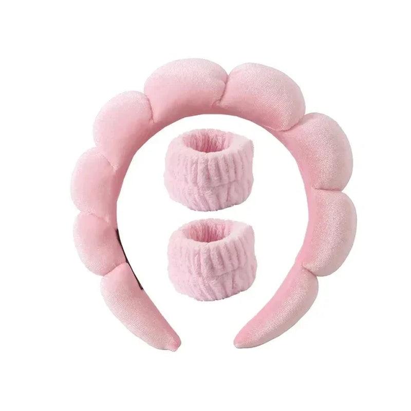 Makeup Headband Puffy Sponge Spa Head Bands-shopluxelook.store