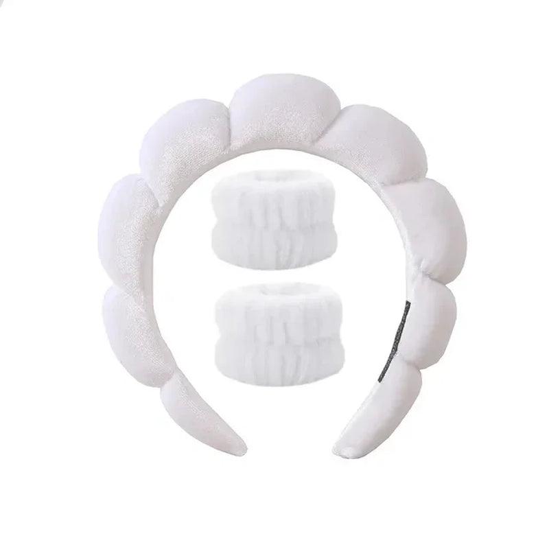 Makeup Headband Puffy Sponge Spa Head Bands-shopluxelook.store