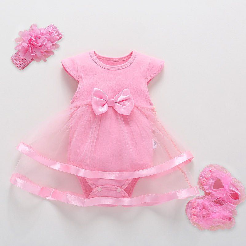 New Baby Girl Birthday Princess Dress - Luxury 0 by Shop Luxe Look