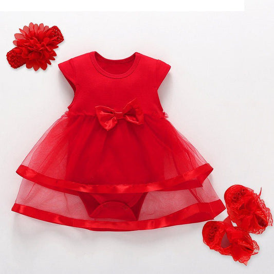 New Baby Girl Birthday Princess Dress - Luxury 0 by Shop Luxe Look