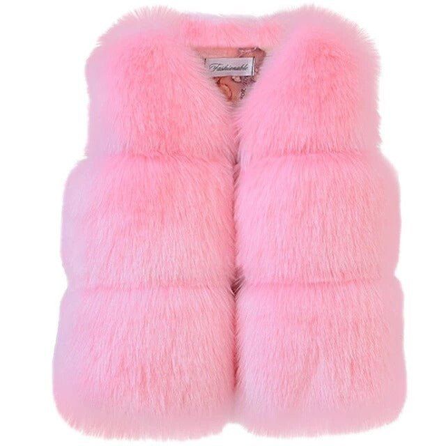 NEW Baby Girl Winter Vest Coats - Luxury 0 by Shop Luxe Look