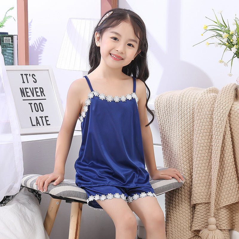 New Product Cute Children Sling Pajamas Girl - Luxury 0 by Shop Luxe Look