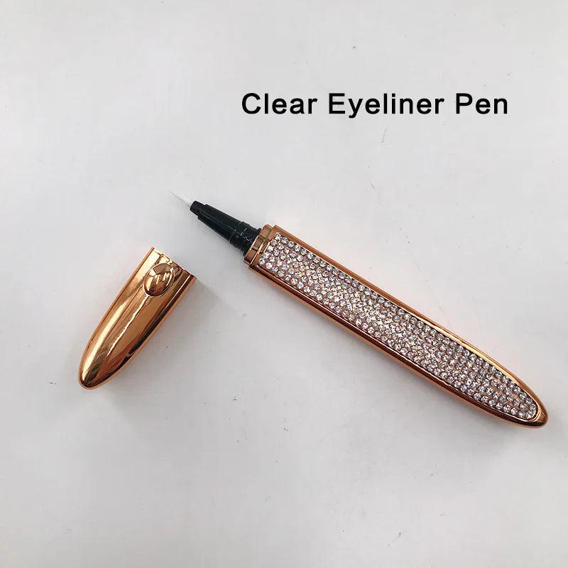 No Glue Non Magnetic Quick Drying Eyelashes Sticking Eye Liner Pen-shopluxelook.store