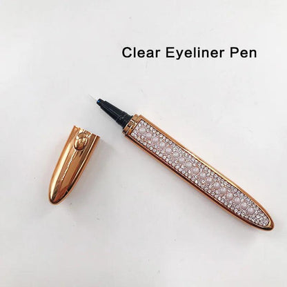 No Glue Non Magnetic Quick Drying Eyelashes Sticking Eye Liner Pen-shopluxelook.store