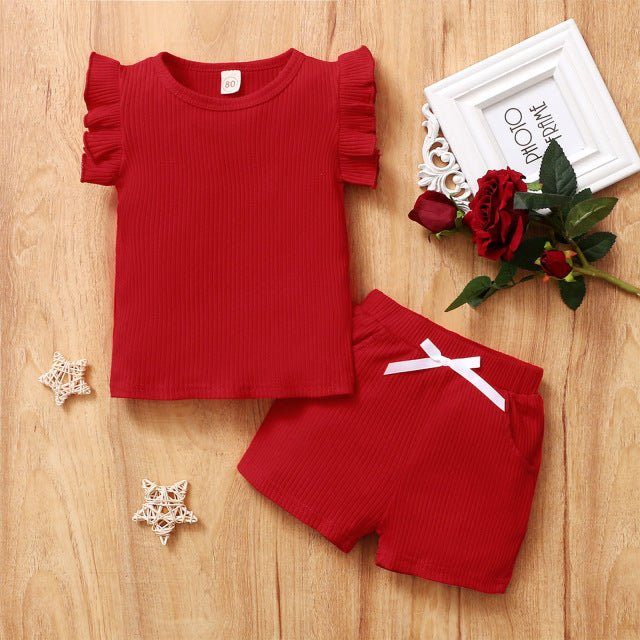 children clothing-PCS Children Clothing Set Toddler Baby-shopluxelook.store