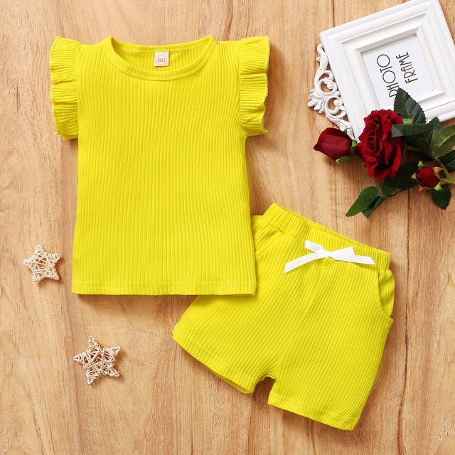 children clothing-PCS Children Clothing Set Toddler Baby-shopluxelook.store