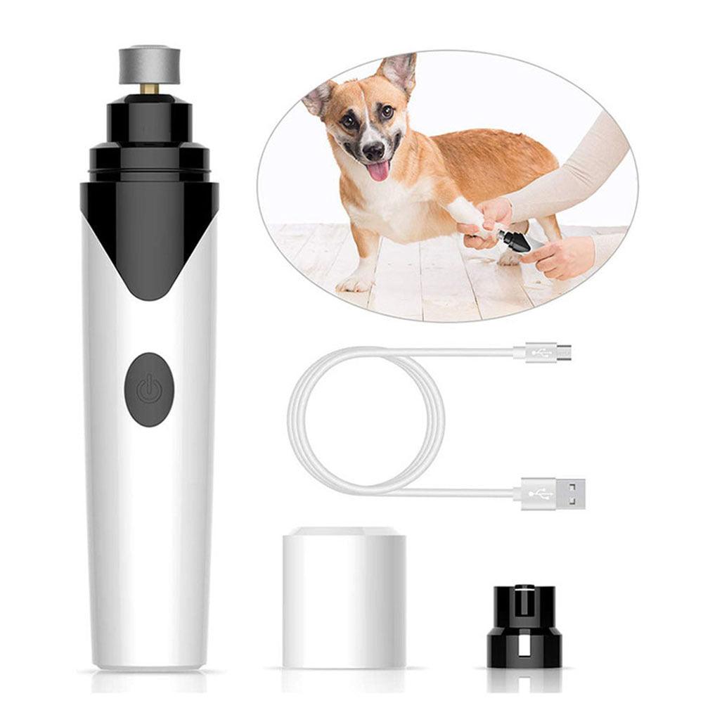 Pet electric nail clippers-Pet Dog Cat Pencil Sharpener, Electric Nail Clippers Cleaning Nail Clippers-shopluxelook.store