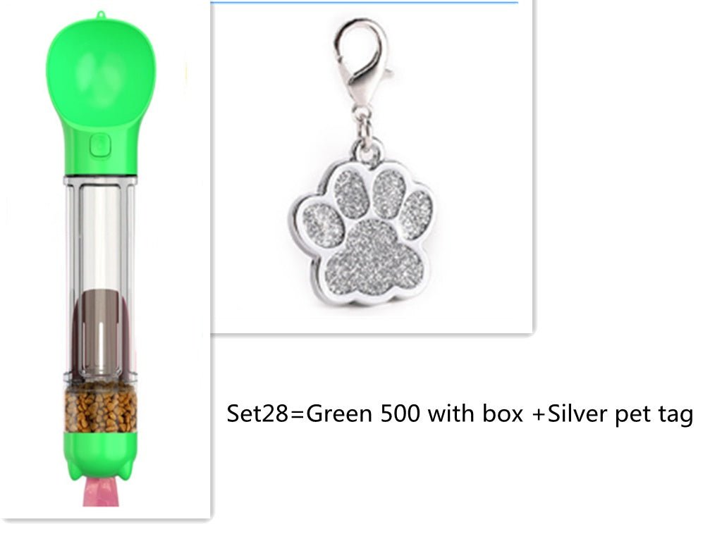 pet multifunctional water cup-Pet multifunctional water cup Going with the dog-shopluxelook.store