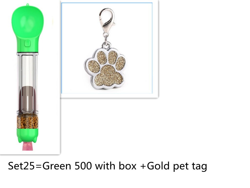 pet multifunctional water cup-Pet multifunctional water cup Going with the dog-shopluxelook.store