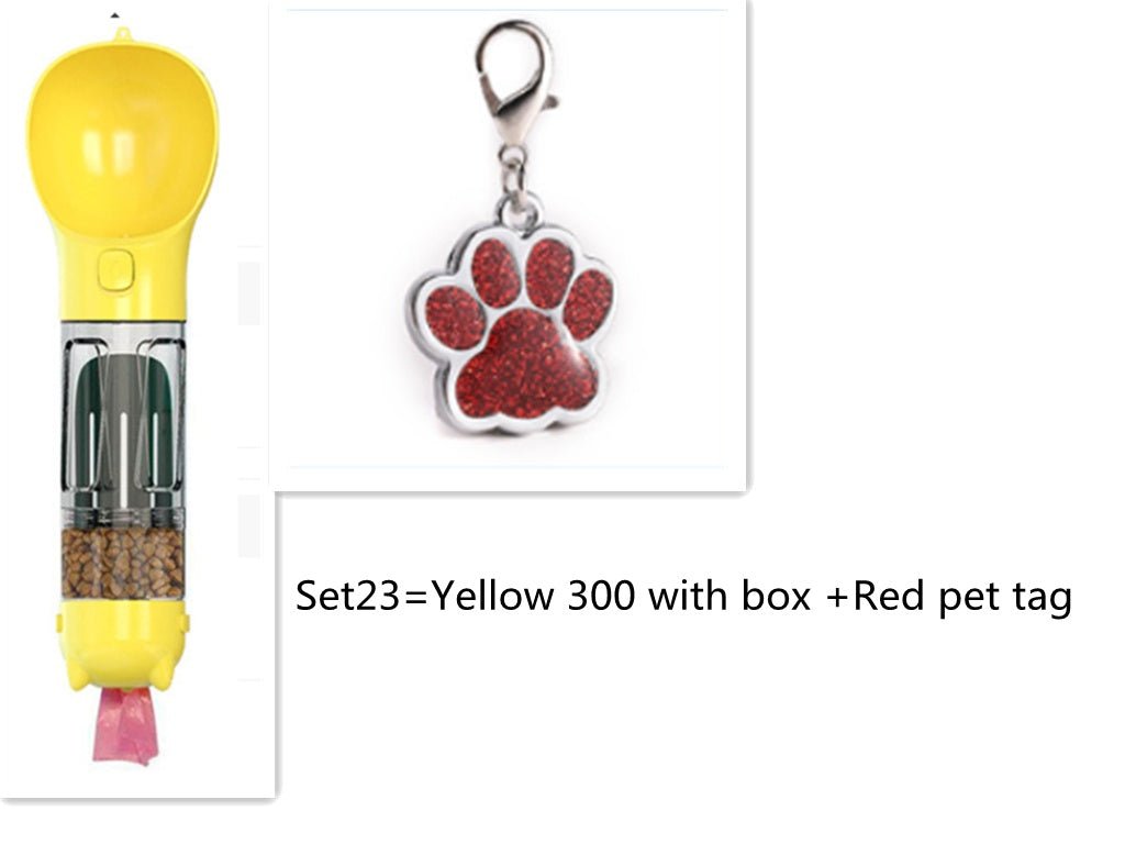 pet multifunctional water cup-Pet multifunctional water cup Going with the dog-shopluxelook.store