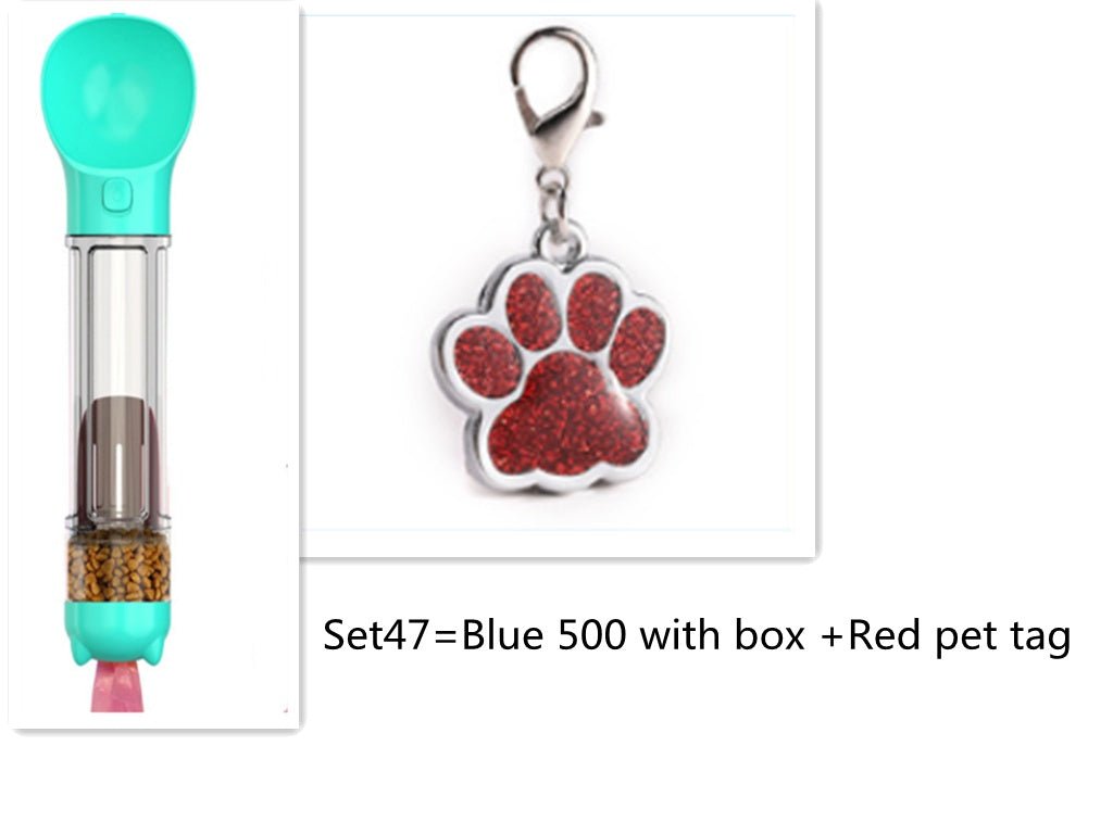 pet multifunctional water cup-Pet multifunctional water cup Going with the dog-shopluxelook.store