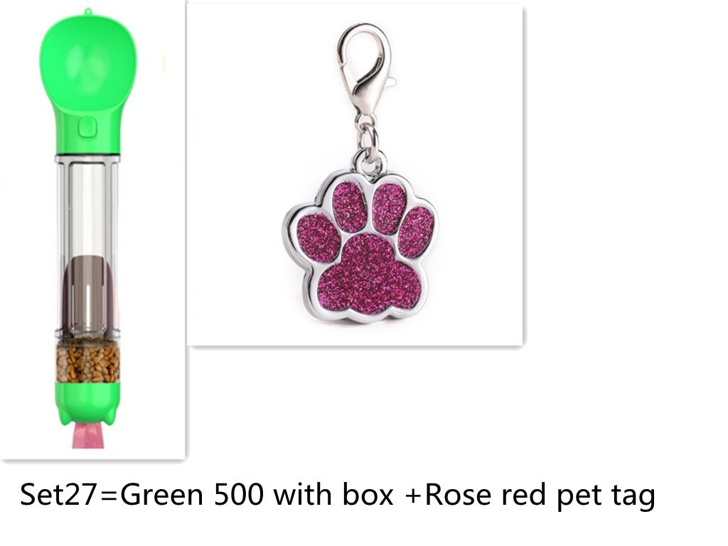 pet multifunctional water cup-Pet multifunctional water cup Going with the dog-shopluxelook.store