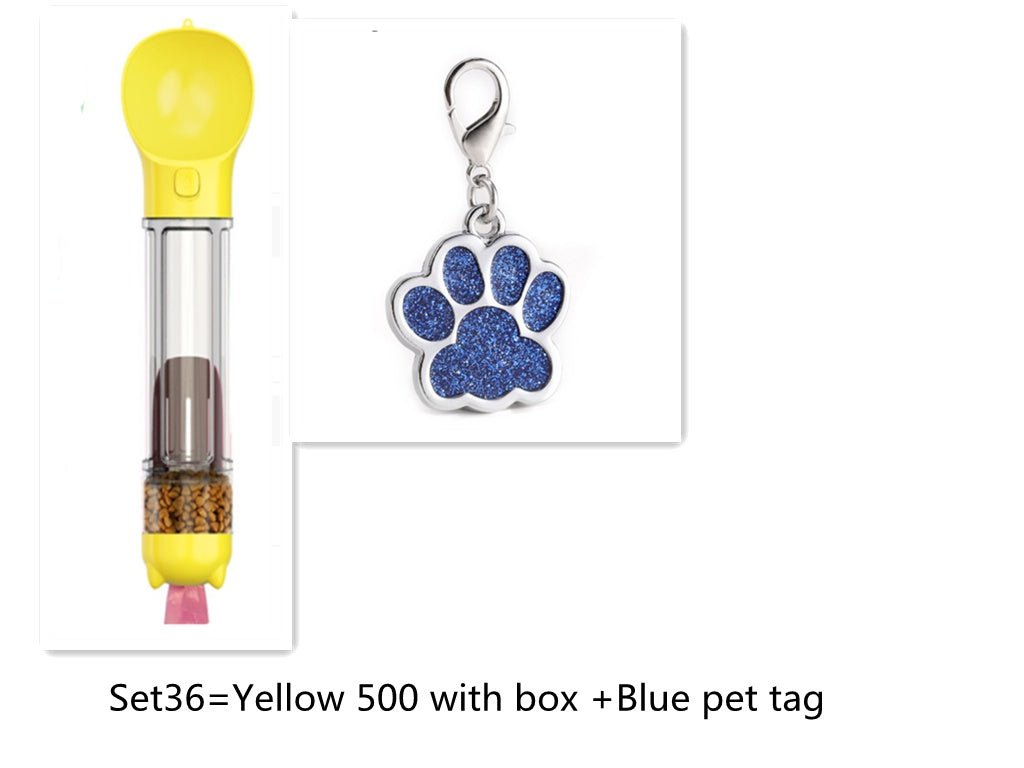 pet multifunctional water cup-Pet multifunctional water cup Going with the dog-shopluxelook.store