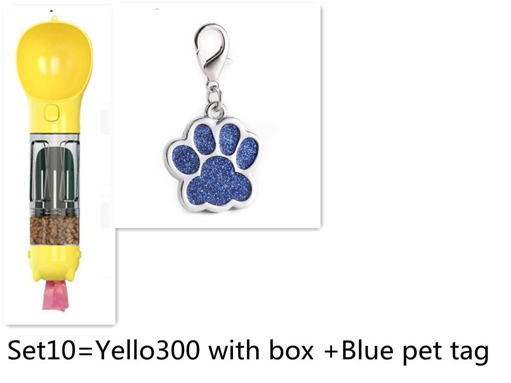 pet multifunctional water cup-Pet multifunctional water cup Going with the dog-shopluxelook.store