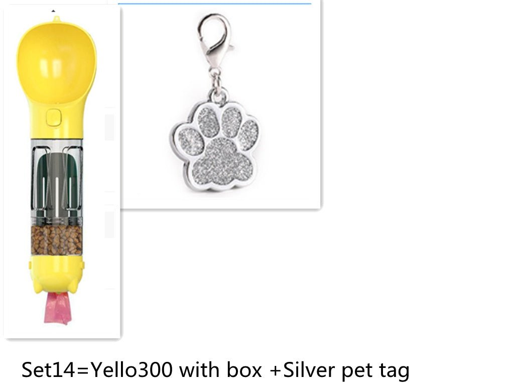 pet multifunctional water cup-Pet multifunctional water cup Going with the dog-shopluxelook.store