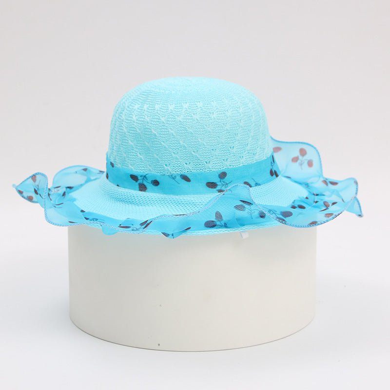 princess straw hat-Princess straw hat kids sun hat-shopluxelook.store