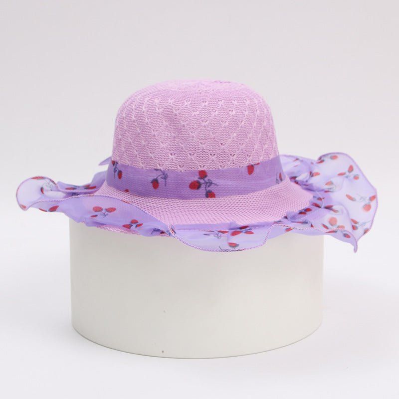 princess straw hat-Princess straw hat kids sun hat-shopluxelook.store