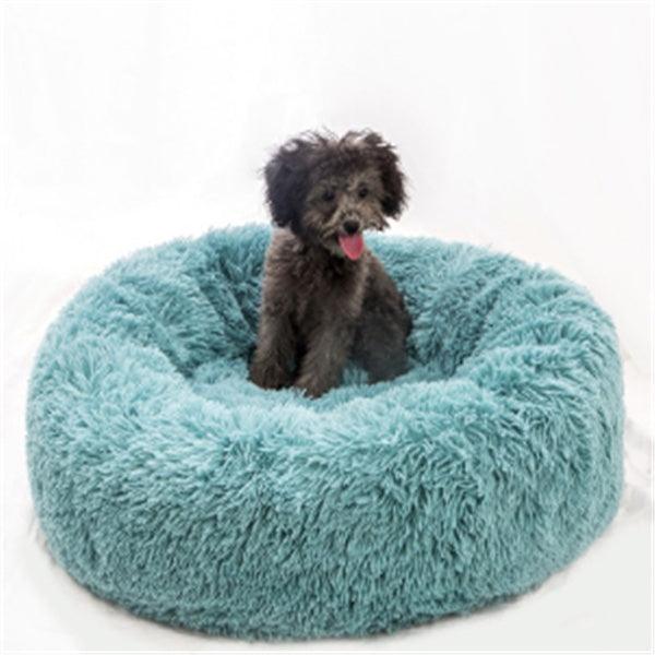 Round Long Hairy Autumn And Winter Nest Pad Cat Mattress-shopluxelook.store