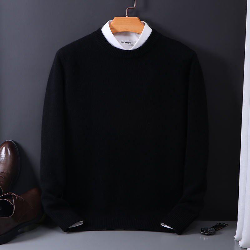 Round Neck Sweater Men&