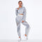 Seamless Knitted Absorbent Yoga Long-Sleeved Suit Yoga Wearsuit-shopluxelook.store