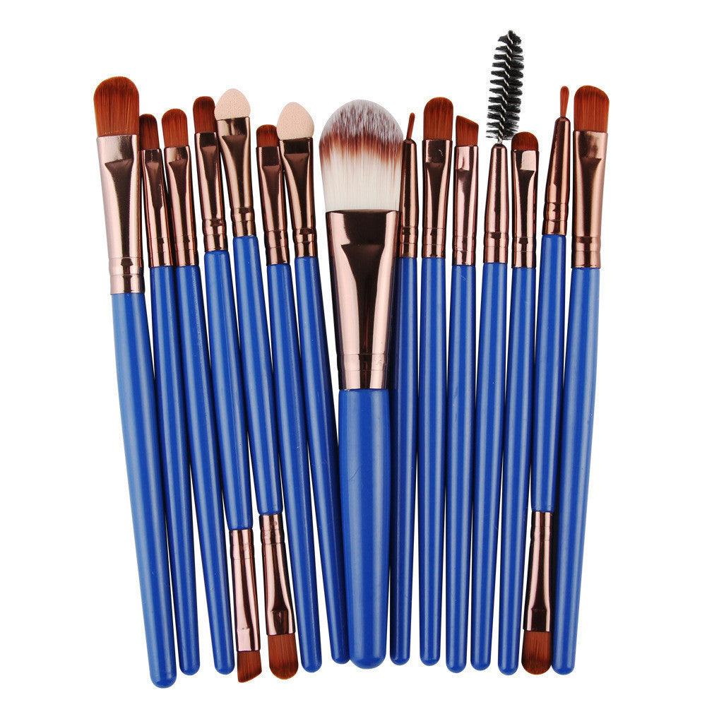 makeup brushes-Set Of 15 Makeup Brushes-shopluxelook.store