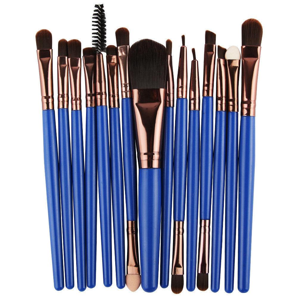 Set Of 15 Makeup Brushes-shopluxelook.store