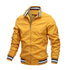 Sports Solid Color Jacket Men&