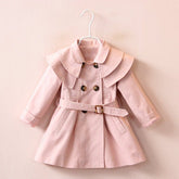 Spring And Autumn New Cotton Girls Windbreaker - Luxury 0 by Shop Luxe Look