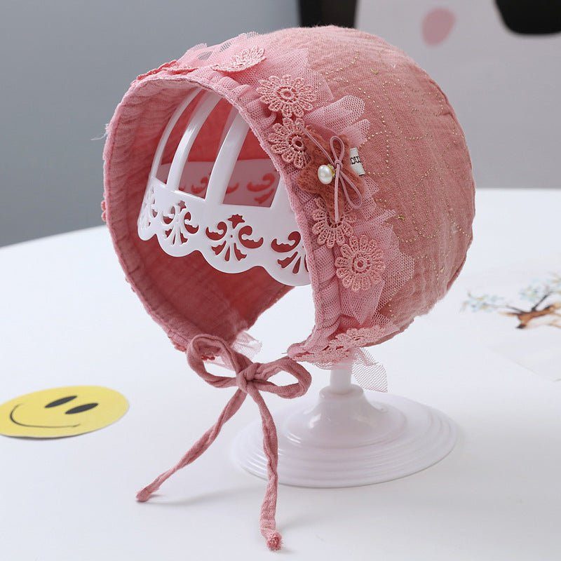 spring and autumn baby girl hat-Spring And Autumn Thin Section Baby Girl Children's Clothing Hat-shopluxelook.store