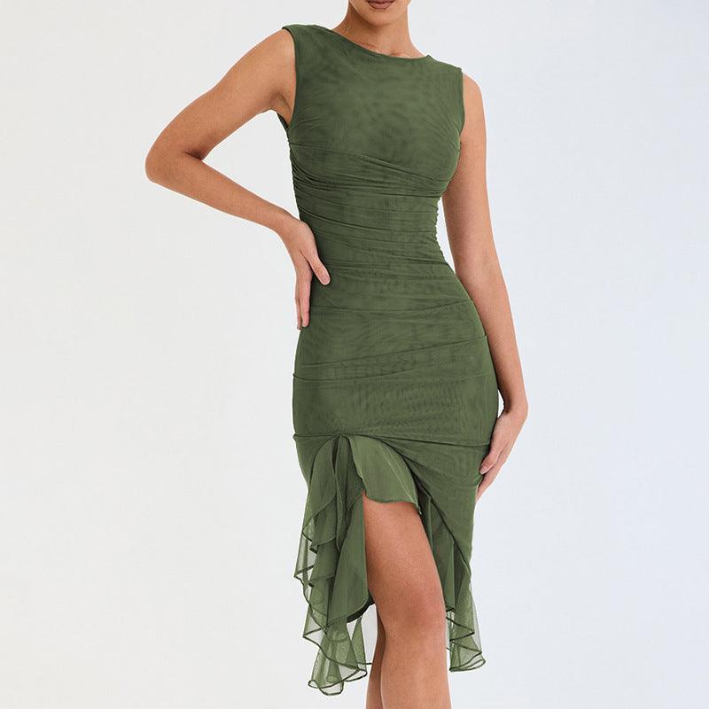 Summer Slim Skinny Sleeveless Dress For Women Fashion Party Club Dresses - Luxury 0 by Shop Luxe Look