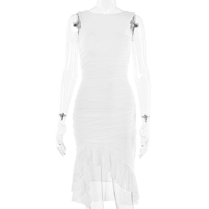 Summer Slim Skinny Sleeveless Dress For Women Fashion Party Club Dresses - Luxury 0 by Shop Luxe Look