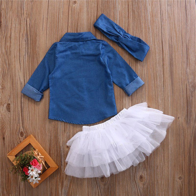 three piece girl tutu skirt-Three-piece girl tutu skirt-shopluxelook.store