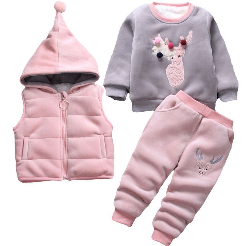 Three - piece winter set for infants and children - Luxury 0 by Shop Luxe Look