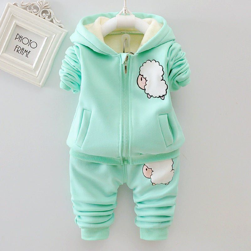 winter set-Three-piece winter set for infants and children-shopluxelook.store