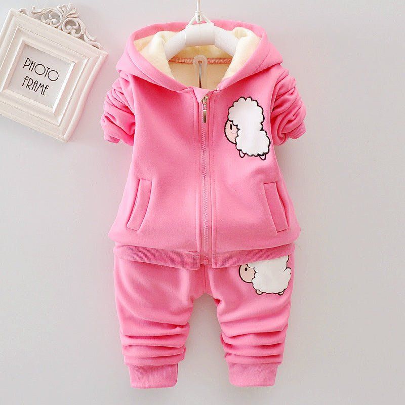 winter set-Three-piece winter set for infants and children-shopluxelook.store