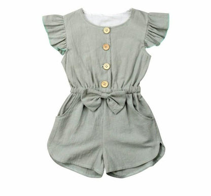 Toddler Girl Clothes Kids Baby Girls Summer Ruffles Sleeve - Luxury 0 by Shop Luxe Look