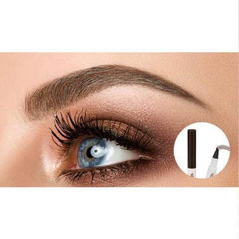 waterproof eyebrow pencil-Waterproof Natural Eyebrow Pen Four-claw Eye Brow Tint Fork Tip Eyebrow Tattoo Pencil-shopluxelook.store