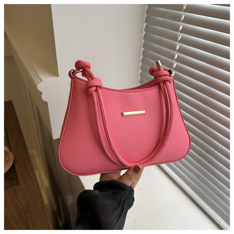 womens high end hand held armpit small square bag-Women'S High-End Hand-Held Armpit Small Square Bag-shopluxelook.store