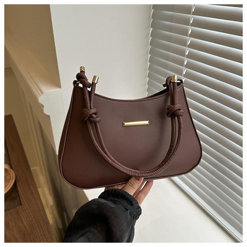 womens high end hand held armpit small square bag-Women'S High-End Hand-Held Armpit Small Square Bag-shopluxelook.store