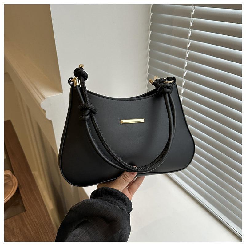 womens high end hand held armpit small square bag-Women'S High-End Hand-Held Armpit Small Square Bag-shopluxelook.store