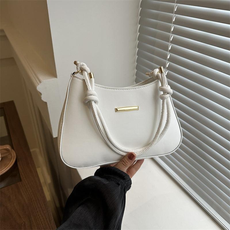 womens high end hand held armpit small square bag-Women'S High-End Hand-Held Armpit Small Square Bag-shopluxelook.store