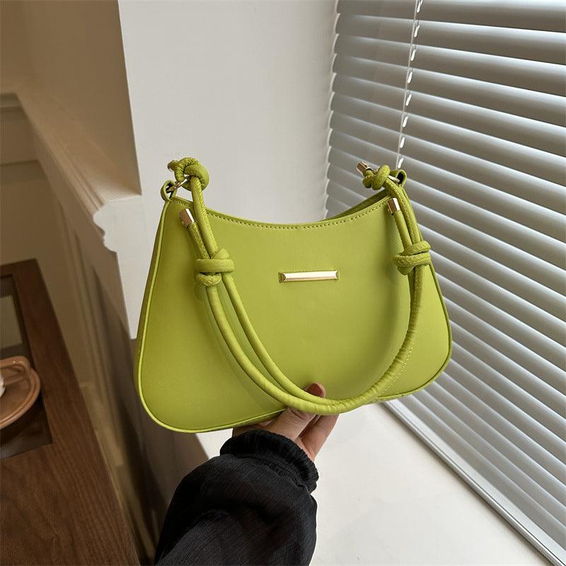 womens high end hand held armpit small square bag-Women'S High-End Hand-Held Armpit Small Square Bag-shopluxelook.store