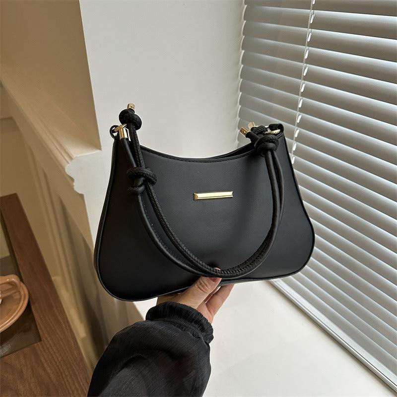 womens high end hand held armpit small square bag-Women'S High-End Hand-Held Armpit Small Square Bag-shopluxelook.store