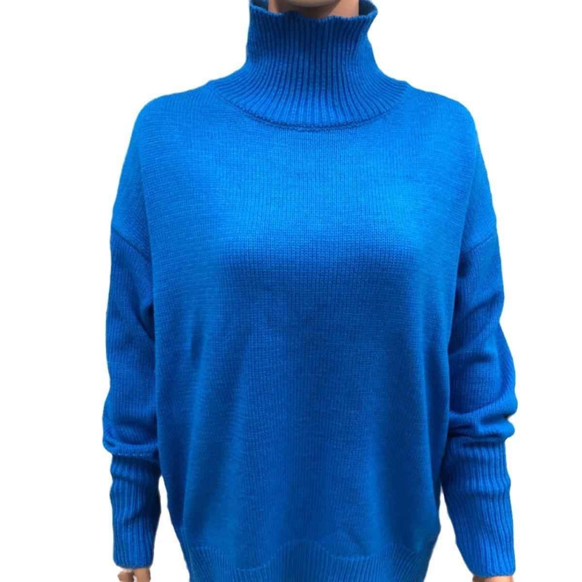 women's long-sleeved pullover sweater-Women's Long-sleeved Pullover Solid Color Sweater-shopluxelook.store