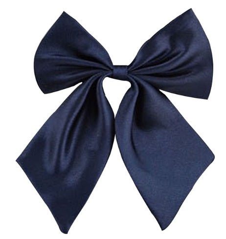 Women's professional dress female college wind Japanese and Korean version of the student bank hotel bow tie collar flower - Luxury 0 by Shop Luxe Look